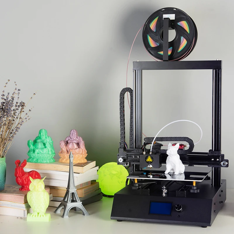 Лучшие продажи Ortur-4 3d принтер с Большой печатью размером 260*310*305 мм Reprap Prusa i3 Настольный быстрый монтаж 3d принтер 12864 lcd