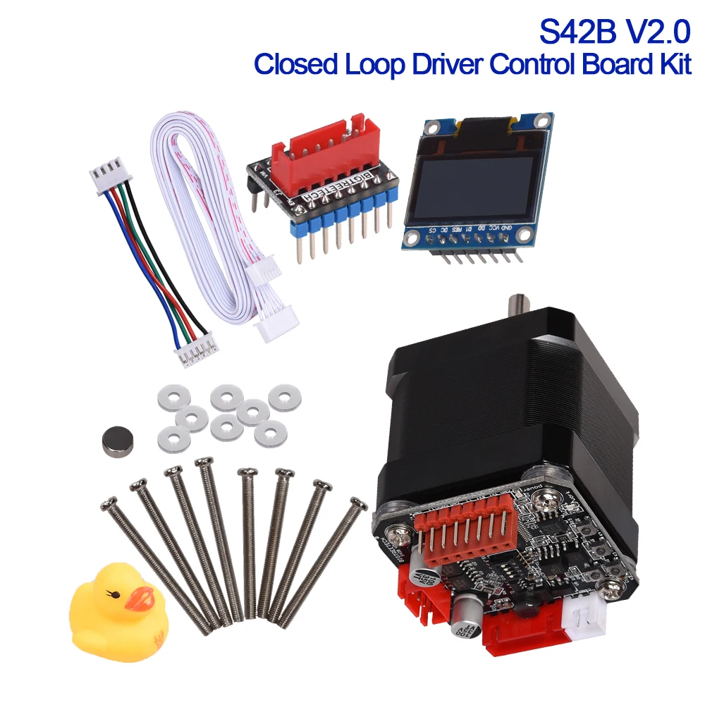 BIGTREETECH S42B V2.0 плата управления замкнутым циклом драйвера OLED SERVO42 42 Шаговый