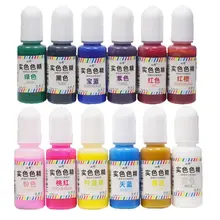Best Offers 10ml UV Resin Solid Pigment Liquid Dye 12 Color DIY Resin Jewelry Making Crafts Best Offers 10ml UV Resin Solid Pigment Liquid Dye 12 Color DIY Resin Jewelry Making Crafts