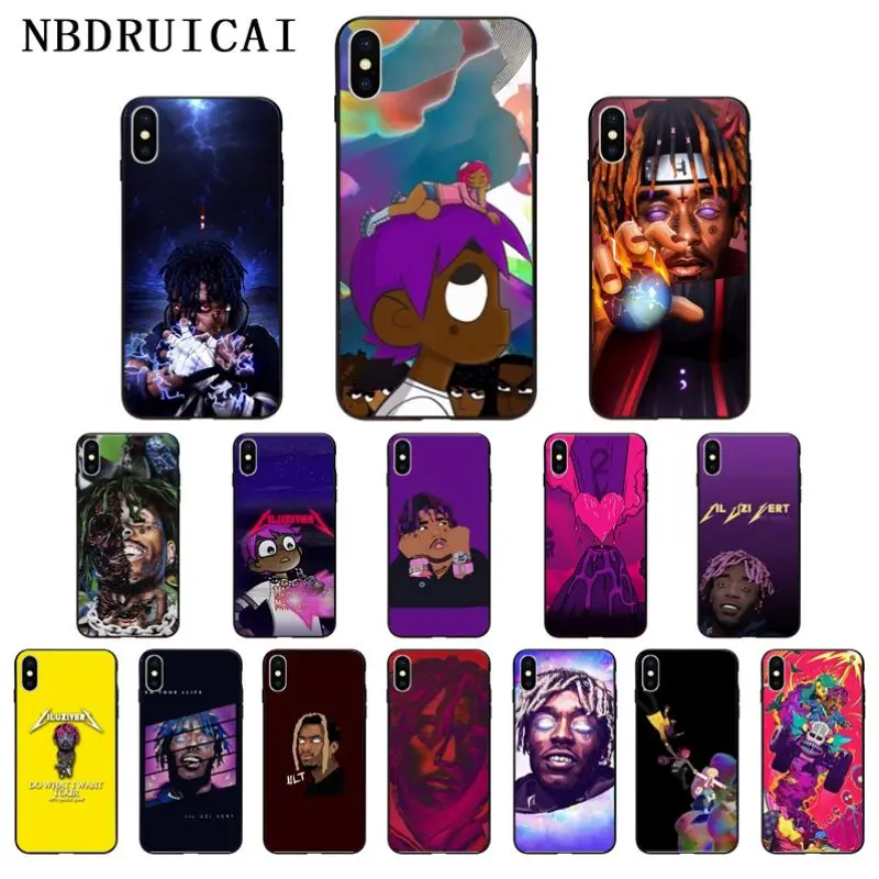 

NBDRUICAI Lil Uzi Vert TPU Soft Silicone Phone Case Cover for iPhone 11 pro XS MAX 8 7 6 6S Plus X 5 5S SE XR case
