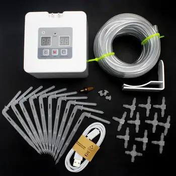 

DIY Micro Automatic Drip Irrigation Kit Self Watering System with 30-Day Timer and USB Charging