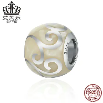 

Europe and America Diy accessories 925 silver original spacer beads natural stone for jewelry making Fit pandora charm bracelet