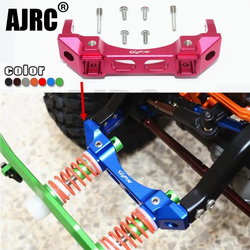 TRAXXAS TRX 4 82056 TRX4 защитный передний бампер кронштейн Краш луч база алюминиевый сплав