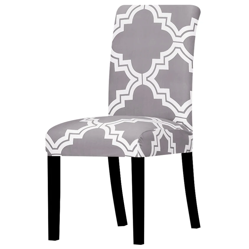 Дизайн универсальные эластичные чехлы на кресла стрейч чехлы для стульев Чехлы для гостиничных банкетов, обедов, рождественских, домашних, свадеб - Цвет: K214