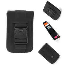 6 дюймов CQC открытый охотничий военный тактический Molle поясные аксессуары сумка для телефона ремень чехол держатель для сотового телефона мобильный чехол для телефона