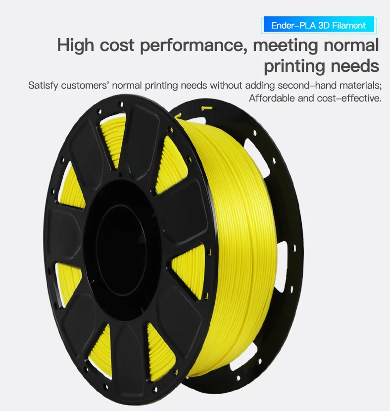 Original Creality Ender PLA 1.75mm 1kg 3D Printer Filament FDM Multi Color petg filament