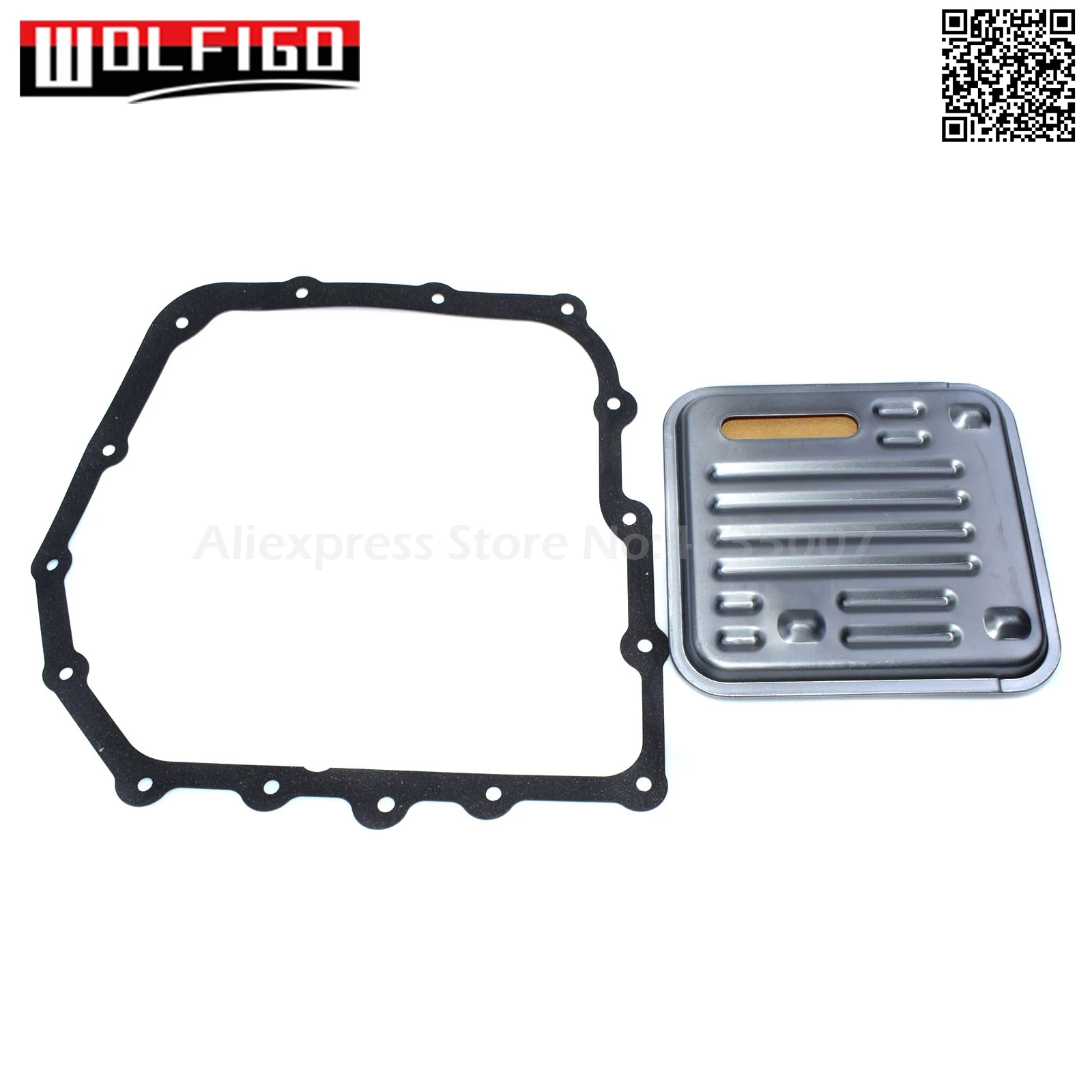 WOLFIGO A604 40TE 41TE 41TES Transmission Filter & Pan Gasket For Chrysler Dodge PLYMOUTH ACCLAIM 04864505AB, 4431722,04659811AB
