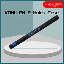 

KONLLEN Billiard 2 Holes Case Stylish Simplicity 1butt+2shafts 85cm Pool Cue Bag 1/2 Billiard Cues Bag Cylinder for Dropshopper
