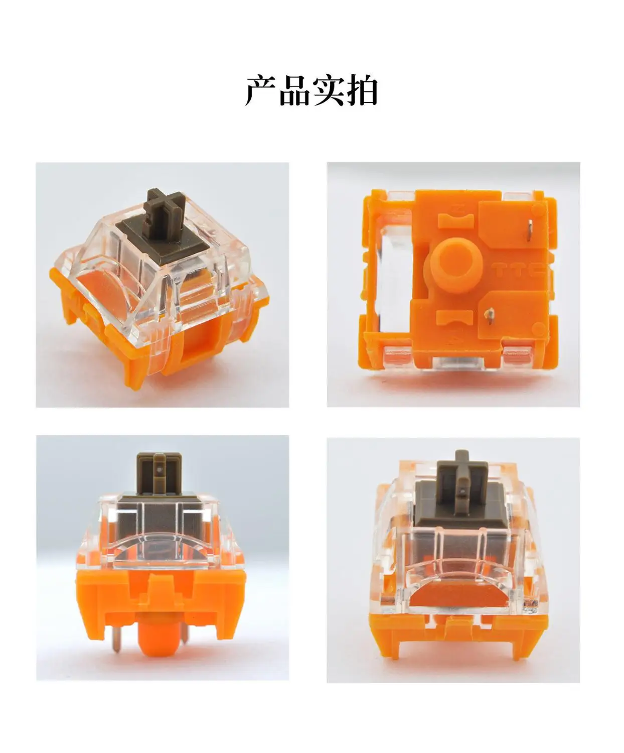 TTC 골드 브라운 골드 레드 V3 RGB SMD 촉각 선형 MX 키보드 스위치 기계식 게임용 키보드 사용자 정의 3Pin