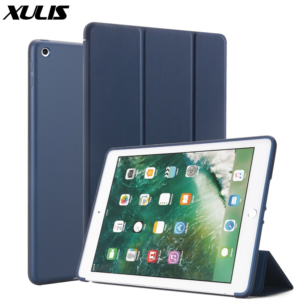 Чехол для ipad 10 2 кожаный смарт чехол 2019 тройного сложения флип с подставкой 7 го