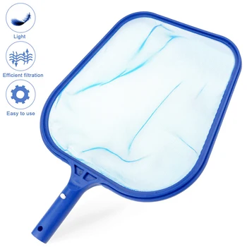 

Swimming Pool Leaf Rake Mesh Skimmer Net Cleaning Tool Swimming Pool Leaf Skimmer Net