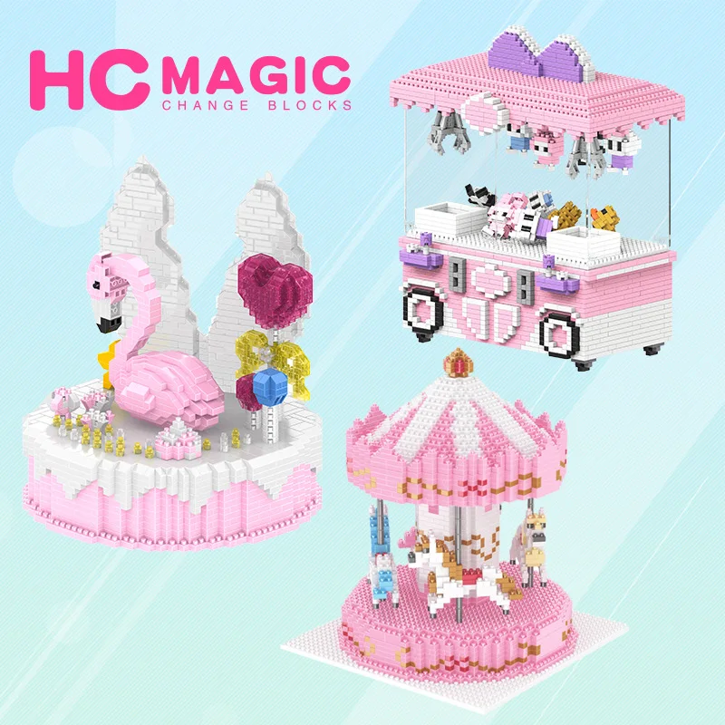 

2000+pcs Building Blocks Toys Compatible Legoingly Friends Micro-drill Small Particles Early Education Toy Rotary Adults Gifts