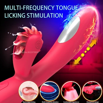 Adult Ice And Fire Vibrator Female Hand Held Dildo G Spot Clitoris Stimulator Sex Machines Toys For Women Vagina Masturbation 3