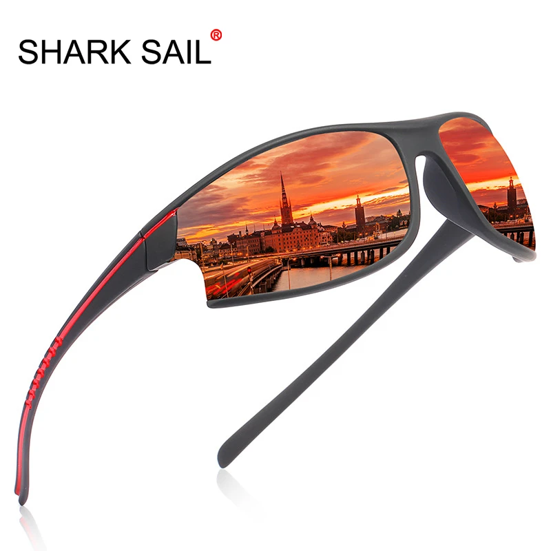 Поляризованные солнцезащитные очки SHARK SAIL фирменный дизайн мужские для вождения
