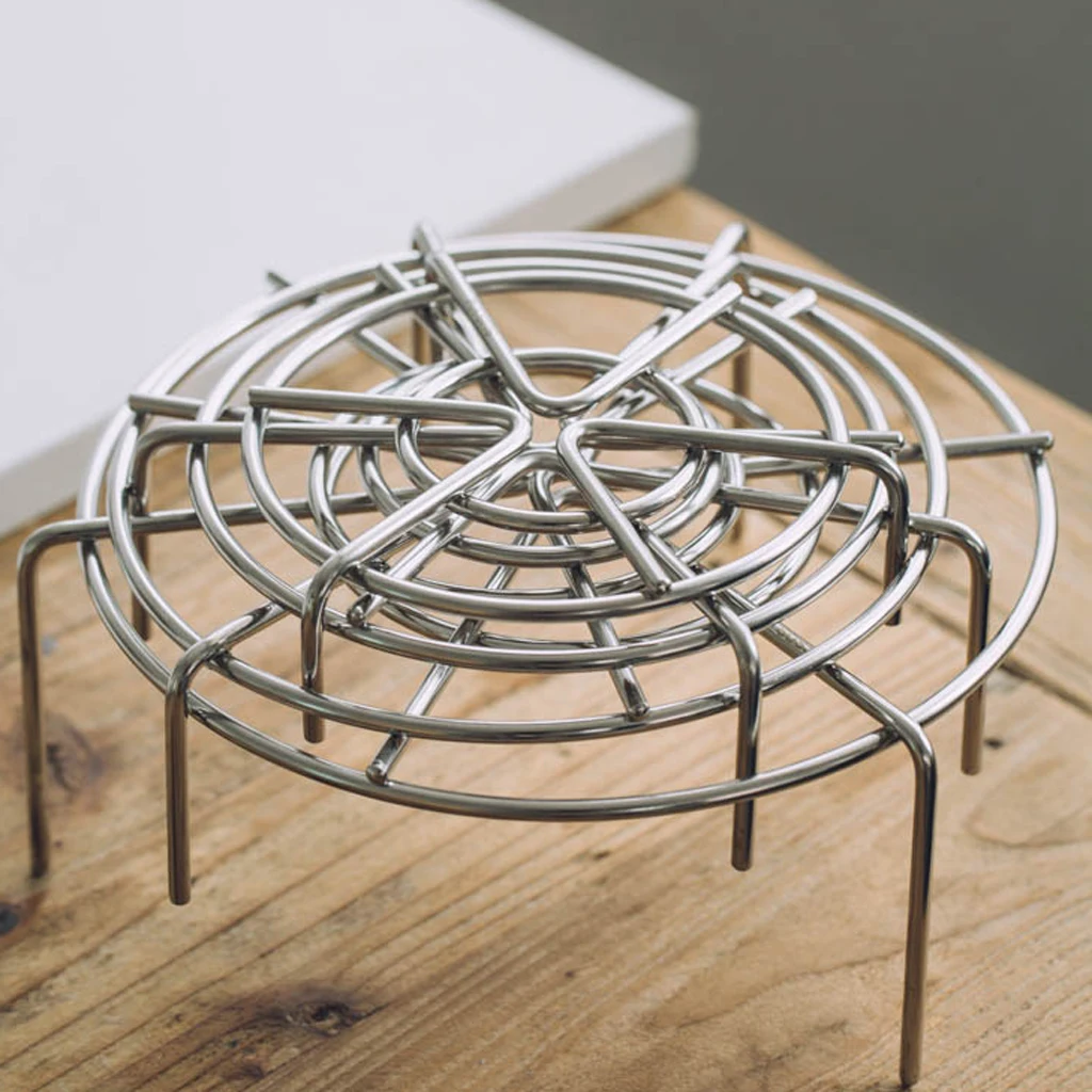 Heavy Duty Stainless Steel Metal Steam Rack Steamer Basket Cooling Rack