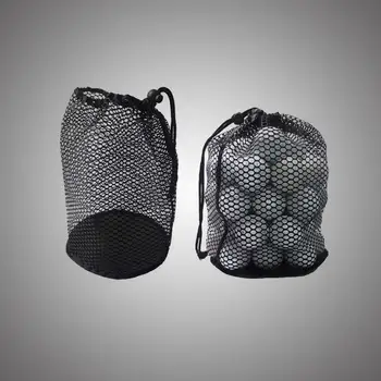 

Fashionable Bag Pouch Golf Ball Bag Ball Storage Bag Mesh with Bottom Sports Bag Balls W/Bottom Durable Holder