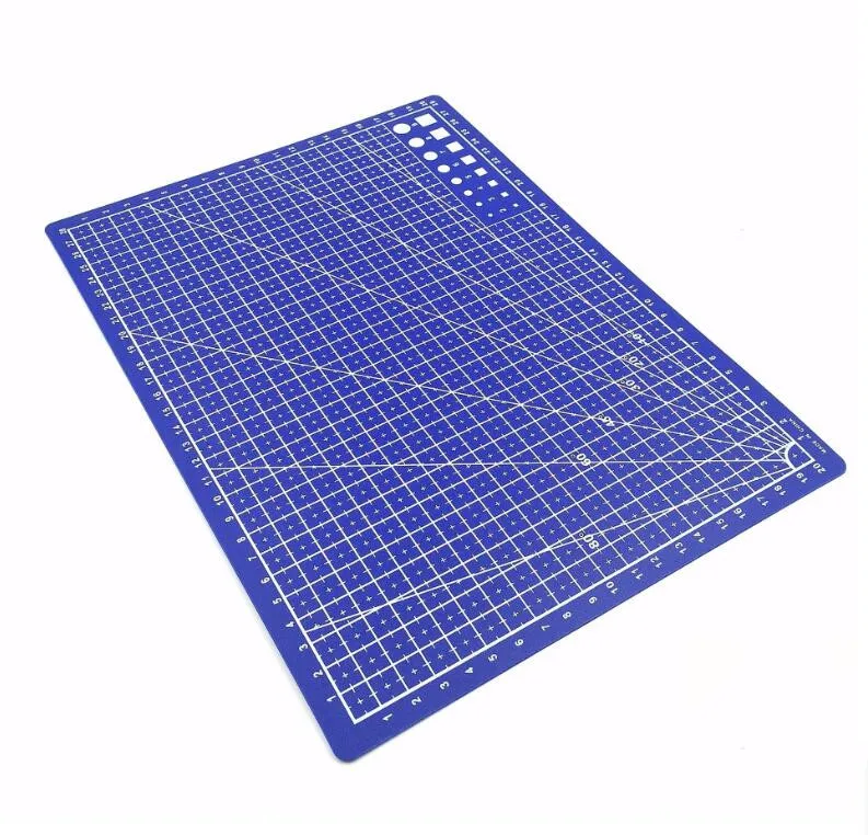 A3 A4 5 PVC Cutting Mat Workbench Patchwork Cut Pad Sewing Manual DIY Knife Engraving Leather Cutting Board Single Side Underlay