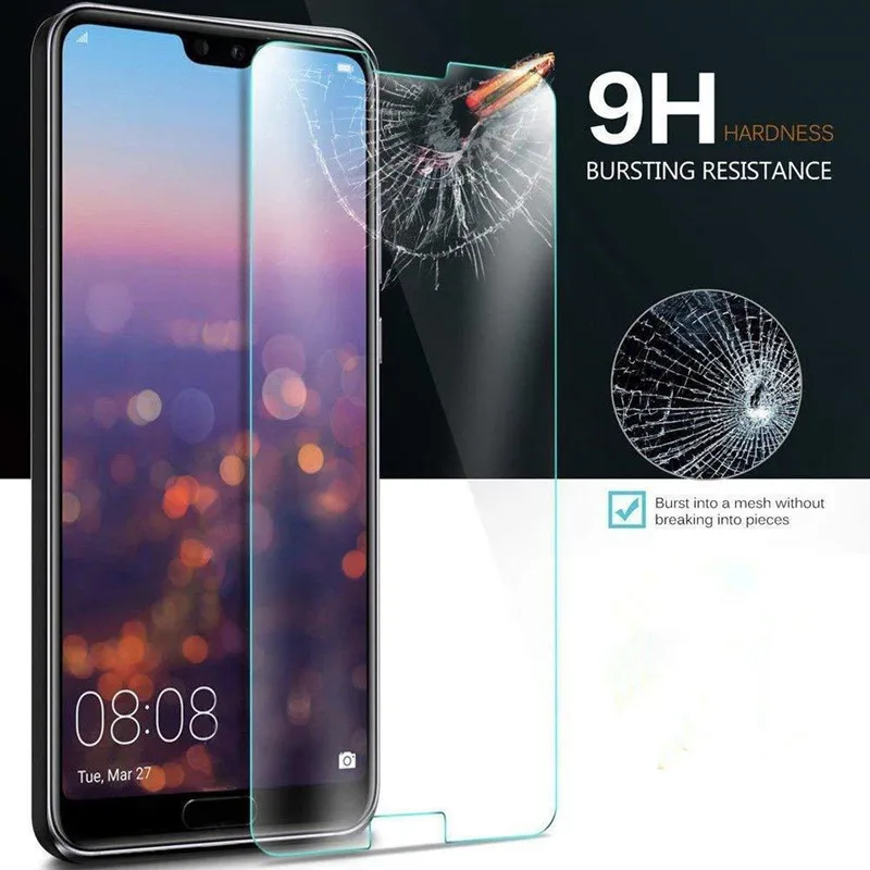 2 шт Защитное стекло для huawei Y5 Y6 Y7 Y9 Prime Y 5 6 7 Защитное стекло для экрана Huawey Huvai защитная пленка