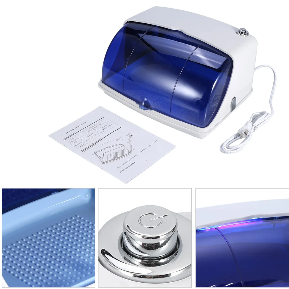 

UV Ultraviolet Disinfection Sterilizer Temperature Sanitizer Cabinet Tattoo Manicure Sterilizer Box Tattoo Supplies Microblading