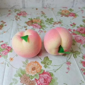 

Decorative Foam Fake Fruit Peach DIY Plastic Artificial Fruit For Home Decor Accessories Photography Props