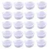 100 Pcs 25/50ml Plastic Takeaway Sauce Cup Containers Food Box With Hinged Lids Pigment Paint Box Palette Disposable Box. 6
