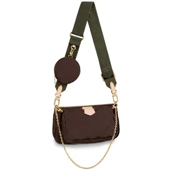 

LU683 24X13X4.5 Quality Crossbody Bags for Women 2019 Designer Messenger Bags 3-piece Set Accessories Free Shipping