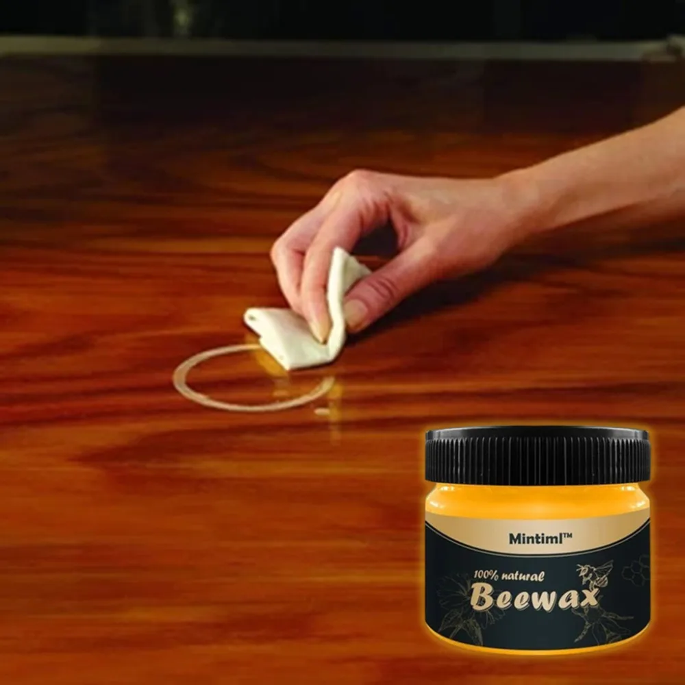 Wood Seasoning Beewax Complete Solution Furniture Care Beeswax Home Cleaning Maintenance Agent Schoonmaakmiddelen#2D06