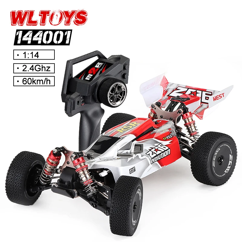 Wltoys 144001 1/14 2 4 ГГц 4WD пропорциональный Радиоуправляемый автомобиль