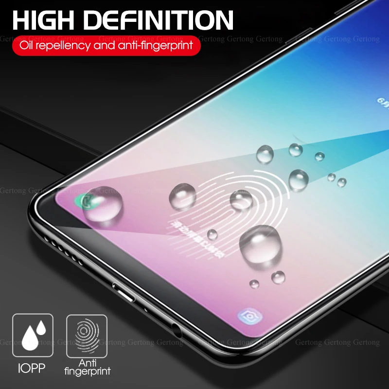2 шт. закаленное Стекло для samsung Galaxy A90 A80 A70 A60 A50 защита для экрана для samsung A7 A9 A8 A9 звезда A10 A20 A30 A40
