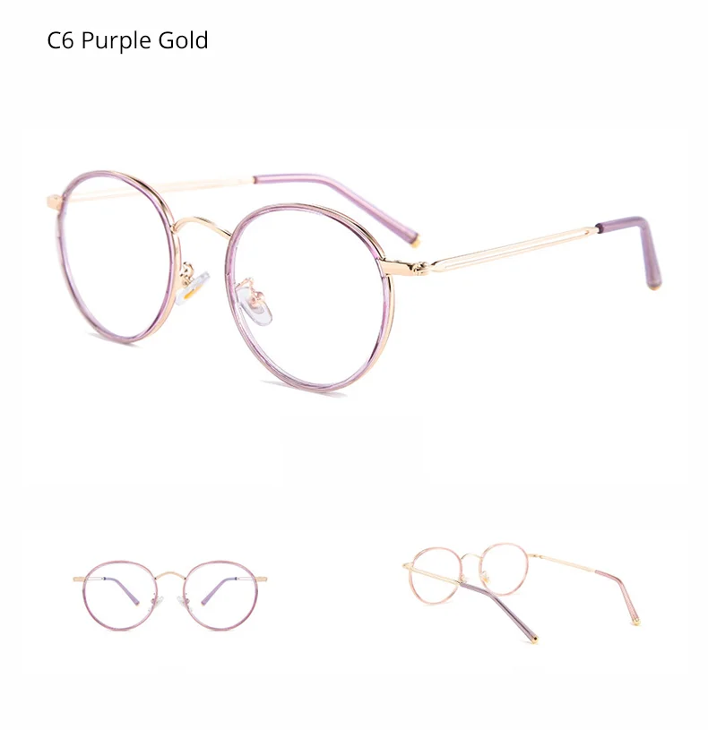 Ralferty, качественные круглые очки, женские, женские, оправа для очков, ноль, без диоптрий, класс, очки для девушек, очки Glases D16038