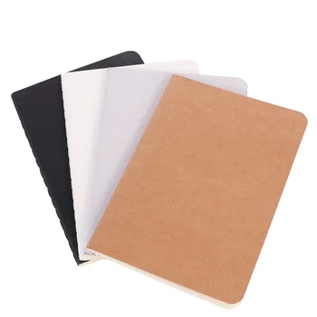 

4pcs Sketchbook Blank Simple Solid Color Blank Graffiti Sketchbook Office Stationer Notebook for Kids Students Office
