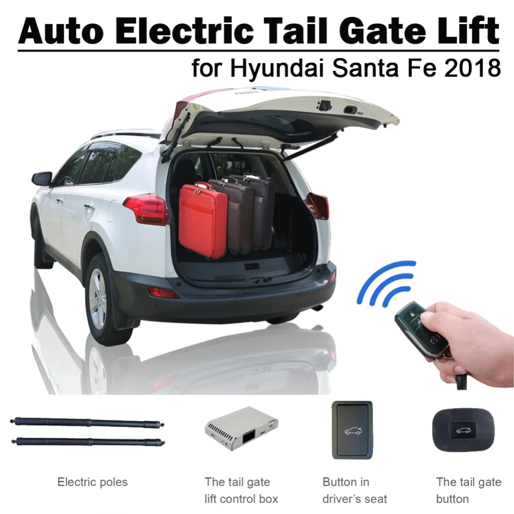 Smart Auto Electric Tail Gate Lift for Hyundai Santa Fe IX45 2018 Remote Control Drive Seat Back Button | Автомобили и мотоциклы