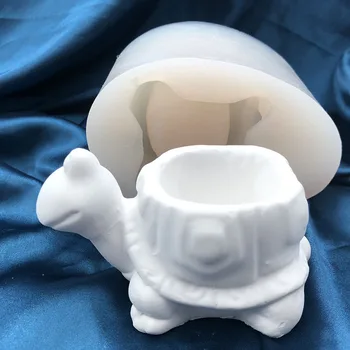 

Turtle Shape Silicone Mold Lovely Animal Multi-meat Garden Decor Flowerpot Molds