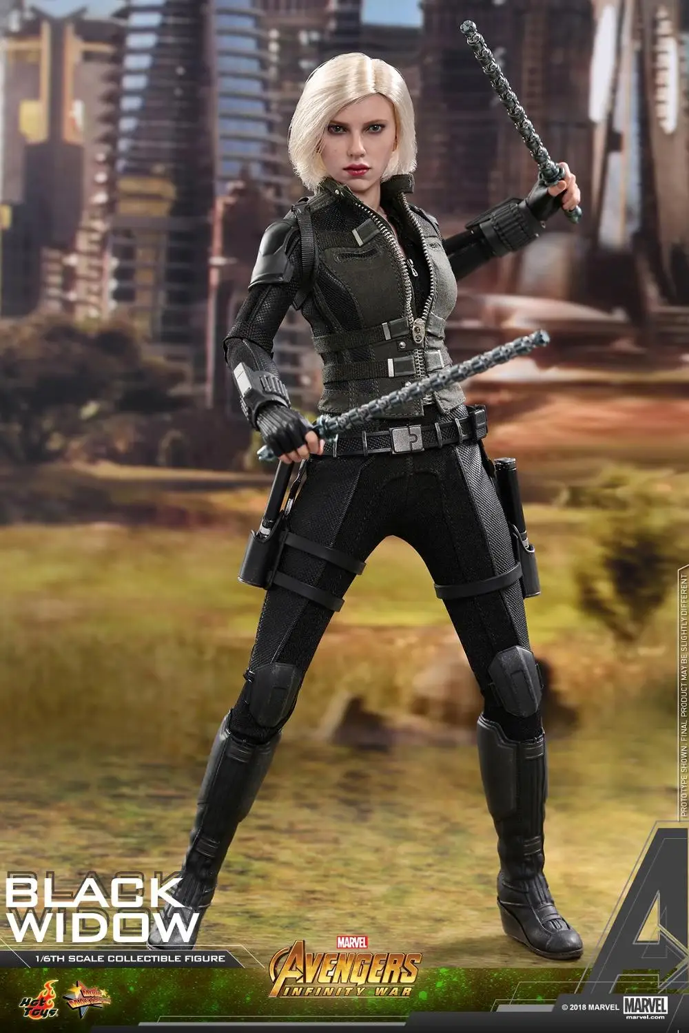 Горячие игрушки MMS460 Мстители 3: Бесконечная война черная Widow 6,0 Scarlett Johansson 1/6 фигурка