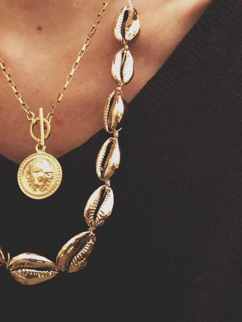 Готическое ювелирное изделие, длинное массивное звено, цепочка, пресноводное жемчужное ожерелье, колье erkek coin bokep colgantes collana uomo, винтажное ожерелье