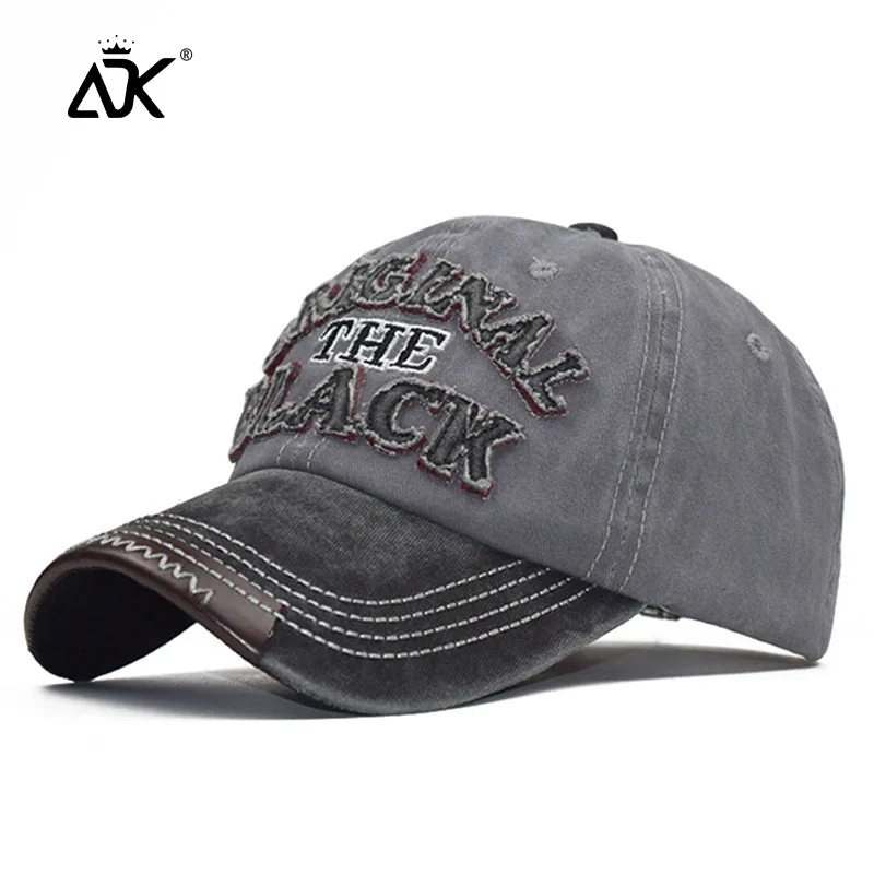 Бейсболки с вышитыми буквами мужские хлопковые джинсовые шапки весенне летние