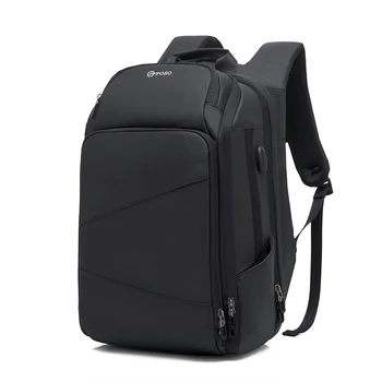 

High-capacity men's school Backpack 17 inch USB Recharging Laptop Backpack waterproof Teenage travel bag Business Male Mochila