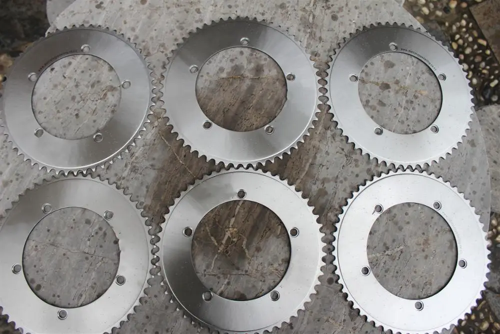 Titanium CNC bicycle chainring Titanium bike chainring custom titanium sprocket custom
