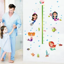 Креативное украшение для дома детская комната Детская комната количество высота наклейки "Жираф" SK9149