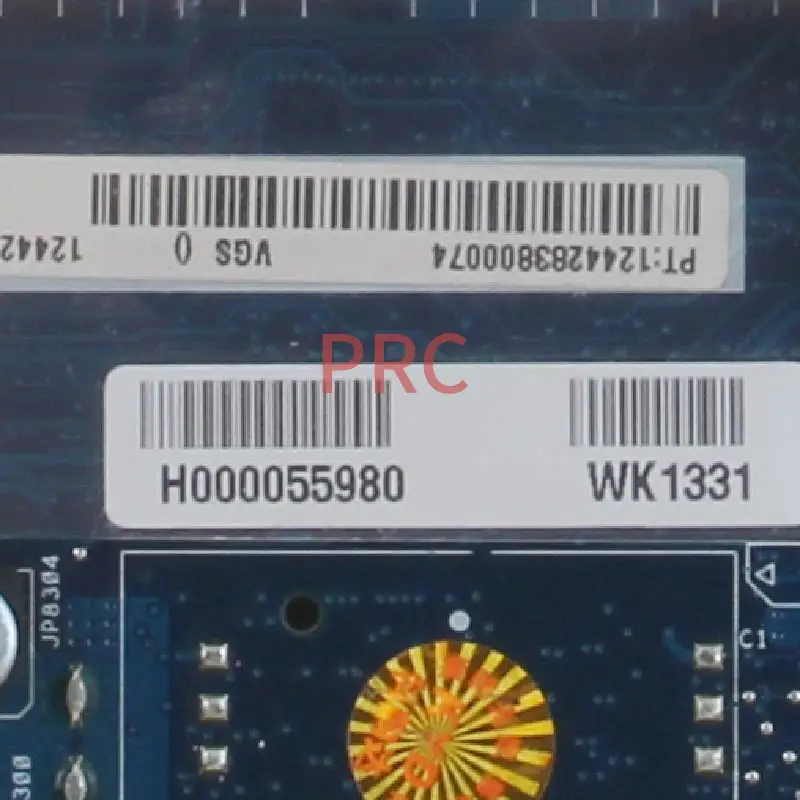 Placa-mãe Portátil para Toshiba Satellite H000055980 S50 S55-a Notebook Mainboard Vgs mb Rev:2.1 Sr17e Socket Pga947 Testado - Imagem 5