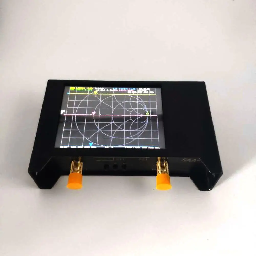 NanoVNA V2/ SAA2 3G Version VNA HF VHF UHF UV Vector Network Analyzer Antenna Analyzer with EVA Storage Bag 4