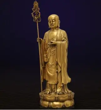 

--- The bronze statue of the Tibetan king Bodhisattva