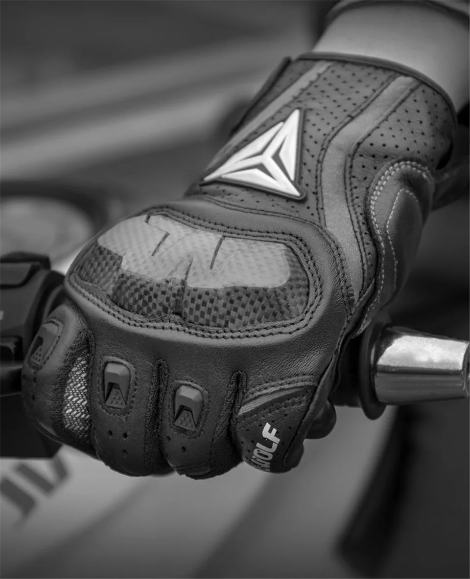 MOTOWOLF-0305 мотоциклетные перчатки для верховой езды мото Защитная Мужская Мотокросс моторный Байкер Автомобильная перчатка MTB Велоспорт Даунхилл тактические перчатки