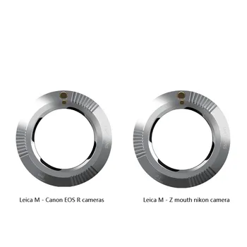 

7 artisans Adapter Ring for M Mount Lens for The Canon EOS R camera And M Mount nikon camera through Z camera