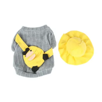 

Cute Dog Kindergarten Clothes Warm Dog Knitting Sweaters Autumn Winter Puppy Cozy Coats AXIR