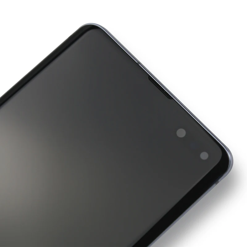 1 шт Супер AMOLED для samsung Galaxy S10 5G G977 lcd дисплей кодирующий преобразователь сенсорного экрана в сборе для S10 lcd Замена для G977
