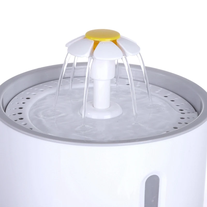 ЕС/США Plug 2.5L автоматический фонтан воды для кошек Электрический фонтан для воды собака кошка поилка для домашних животных синий питьевой фонтан