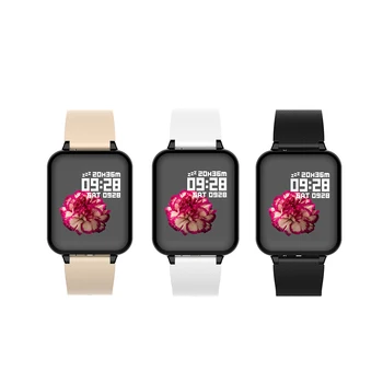 

New Fashion Smart Watch Women SMen martwatch For Android IOS Electronics Smart Clock Wach Fitness Tracker Top Square Smart-watch