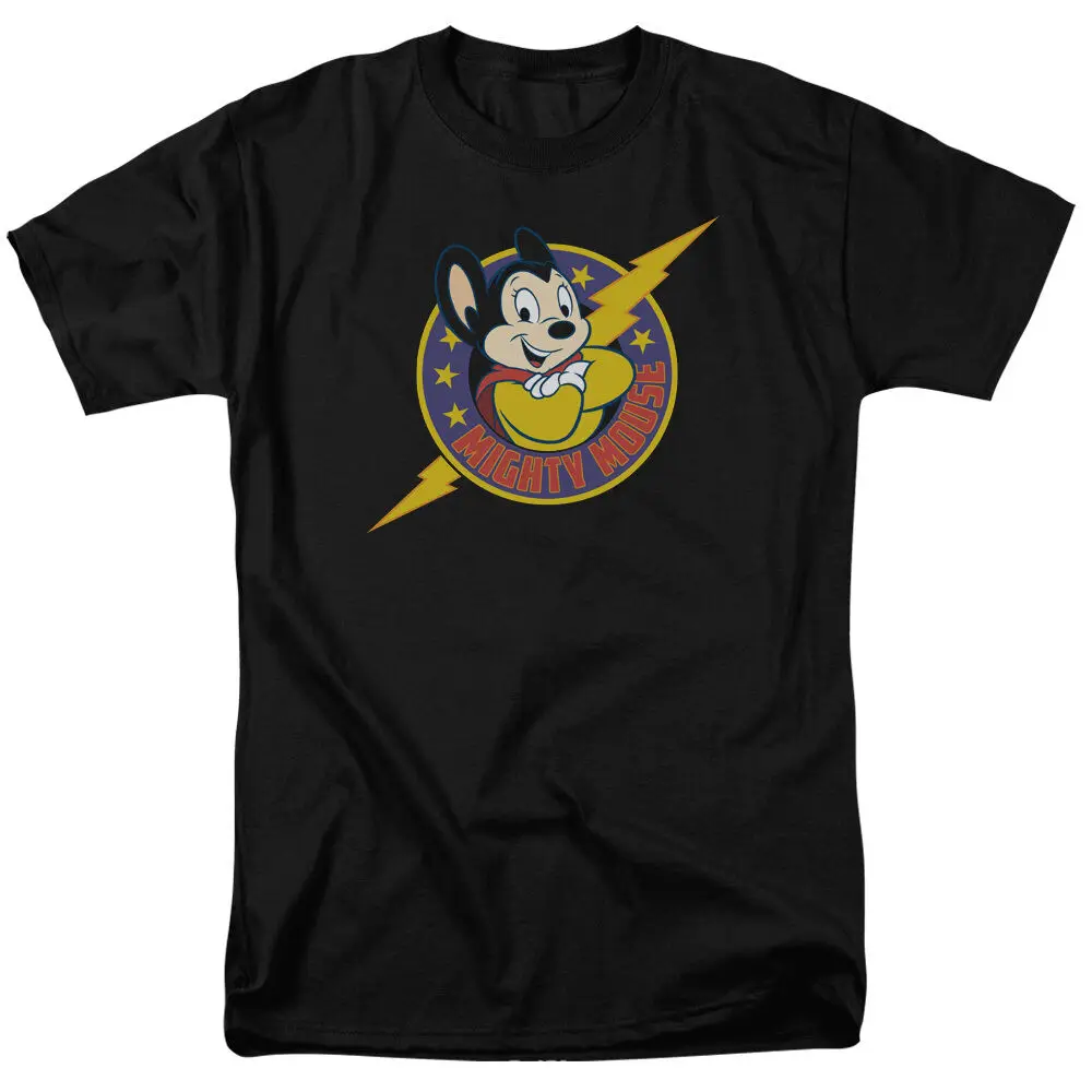 7 5/6 Mighty Mouse MIGHTY HERO Lightning Bolt T-Shirt KIDS Sizes 4 