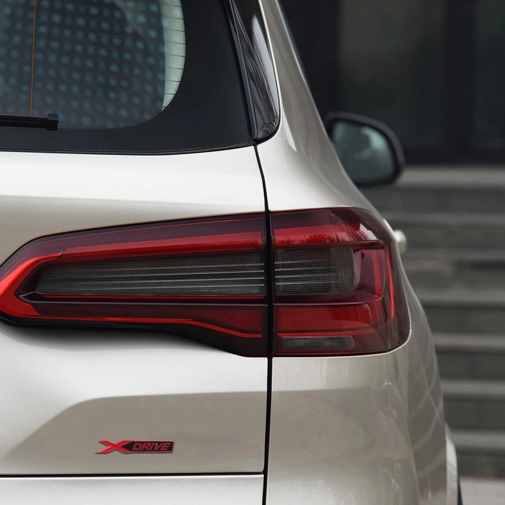 Серебряный боковые зеркала автомобиля задний щиток Стикеры XDRIVE логотип эмблема-наклейка для BMW E90 E60 E46 E39 F01 F10 F20 F30 F34 M3 X3 X5 X6